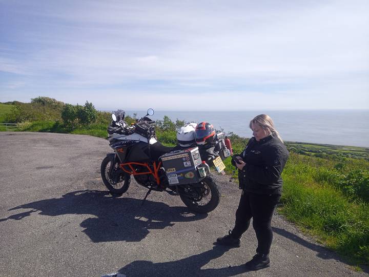 Cover photo of Swanage with Jan